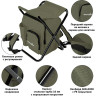 Табурет-рюкзак GREEN GLADE М1102 с сумкой M1102